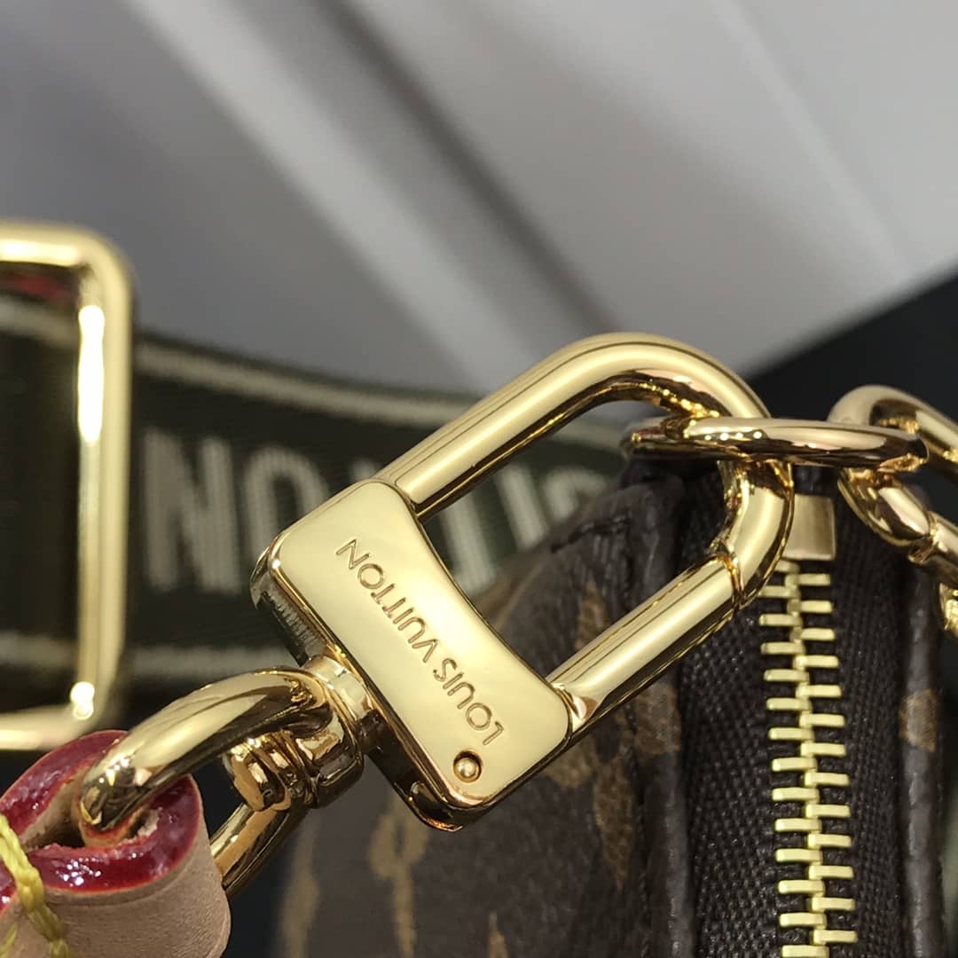 L0vis Vvtt0n Monogram Canvas Multi Pochette Replica Green M44823