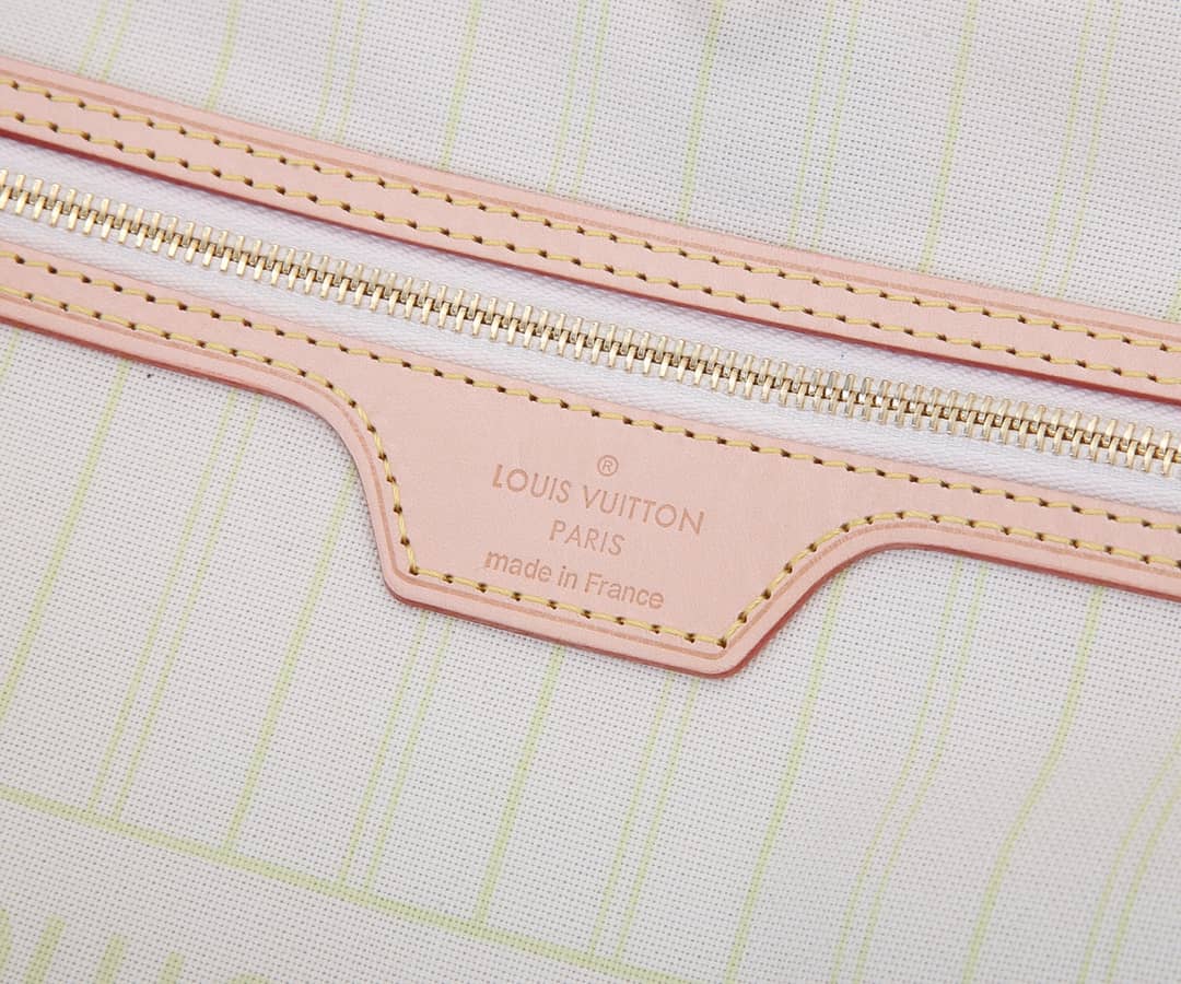 L0vis Vvtt0n Neverfull MM Damier Azur Tote Replica White N41361