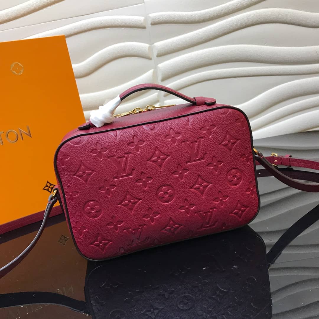 L0vis Vvtt0n Monogram Empreinte Saintonge Replica Bag Rose M44606