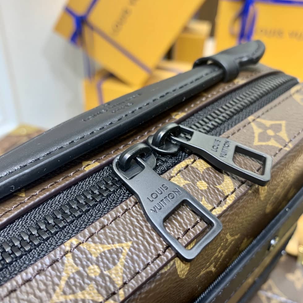 L0vis Vvtt0n Handle Trunk Monogram Macassar M45935 Replica Shoulder Bag