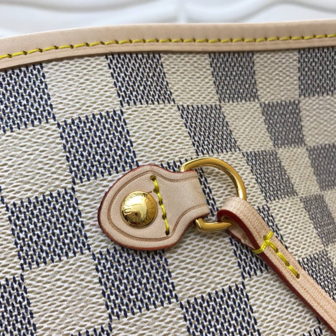 L0vis Vvtt0n Neverfull GM Damier Azur Tote Replica Beige N40990