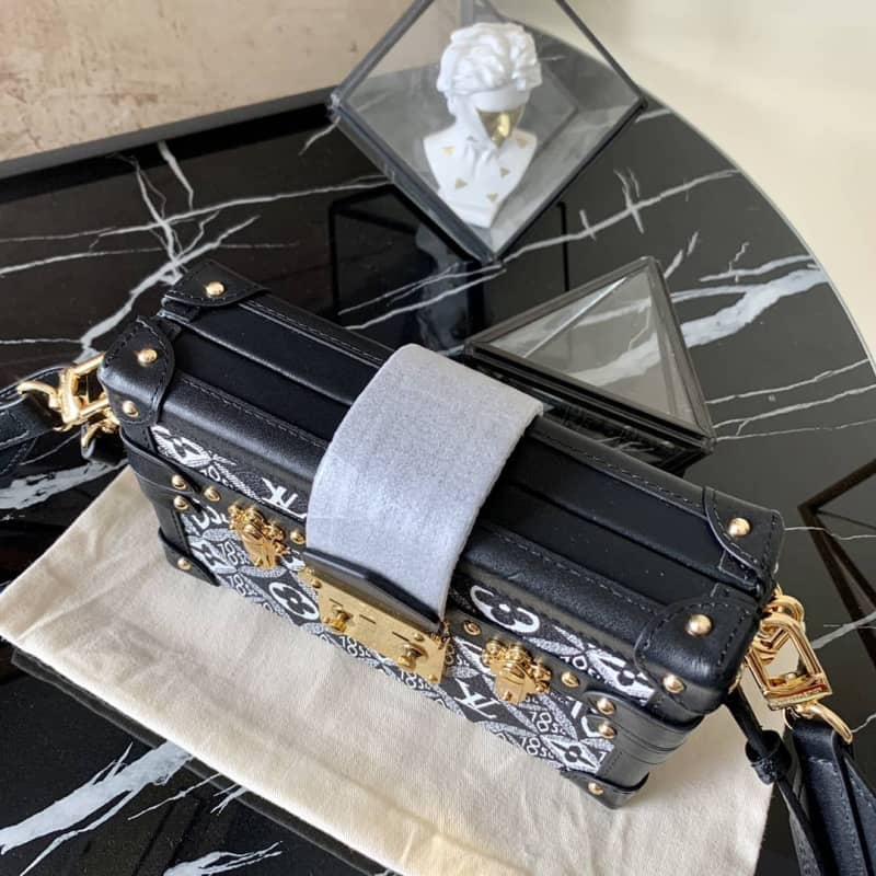 L0vis Vvtt0n Since 1854 Petite Malle Replica Bag Black M57212