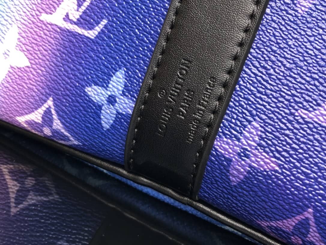 L0vis Vvtt0n Keepall Watercolor Bandouliere 50 Travel Bag Replica M45758