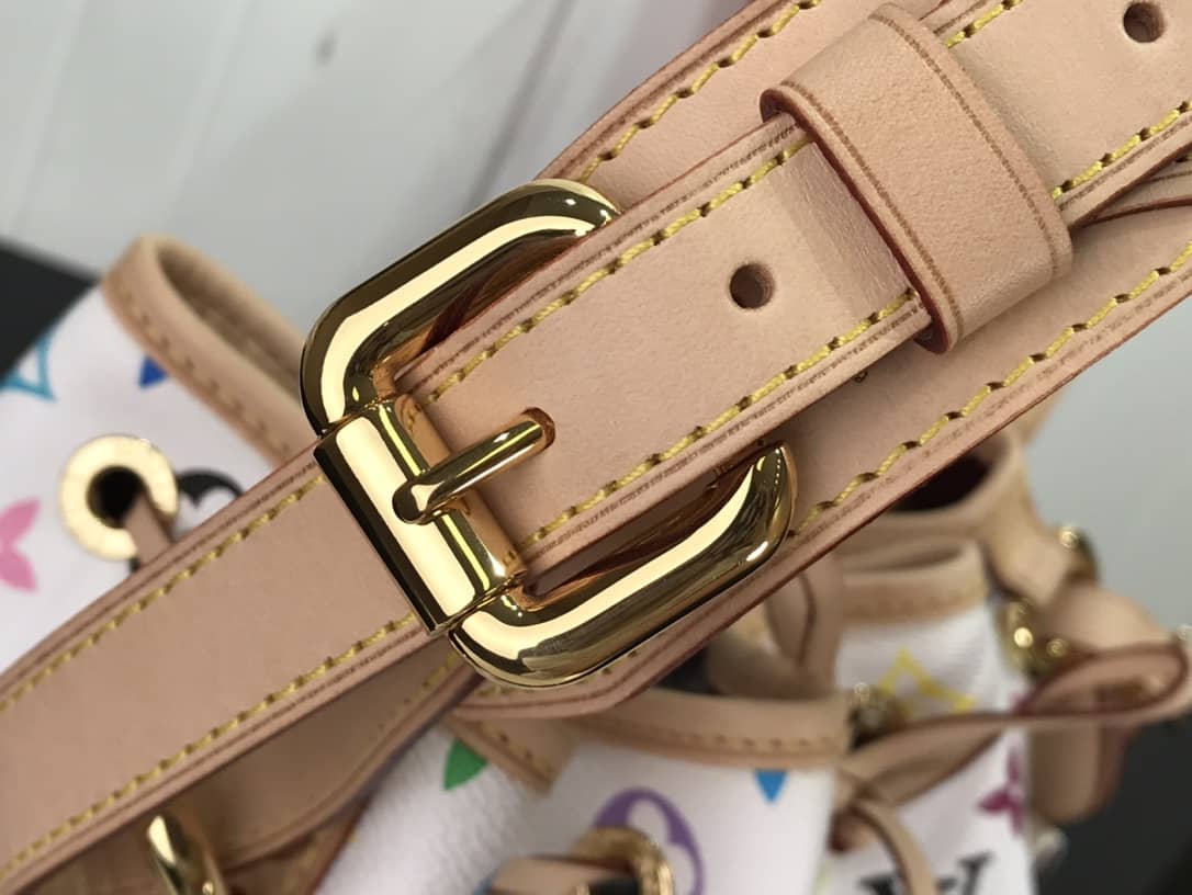 L0vis Vvtt0n Monogram Multicolor Petit Noe Replica Shoulder Bag White M42229