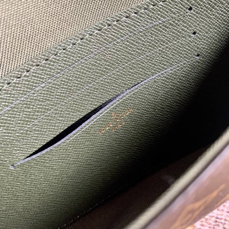 L0vis Vvtt0n Monogram Multi Pochette Félicie Replica Shoulder Bag Green M80091