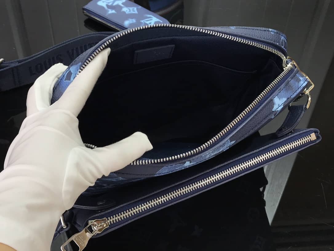 L0vis Vvtt0n Watercolor Monogram Motif Trio Messenger Bag Replica M57840