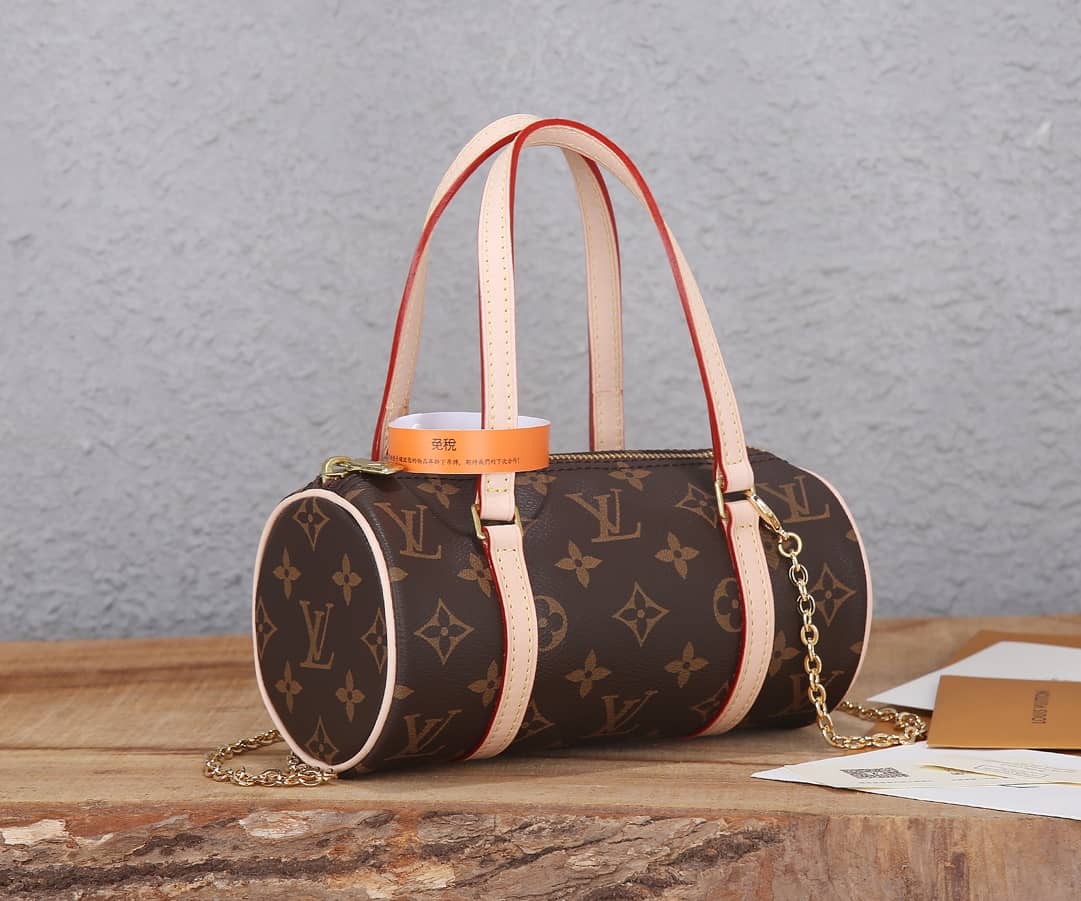 L0vis Vvtt0n Monogram Canvas Vintage Papillon 20 Replica Bag M51384
