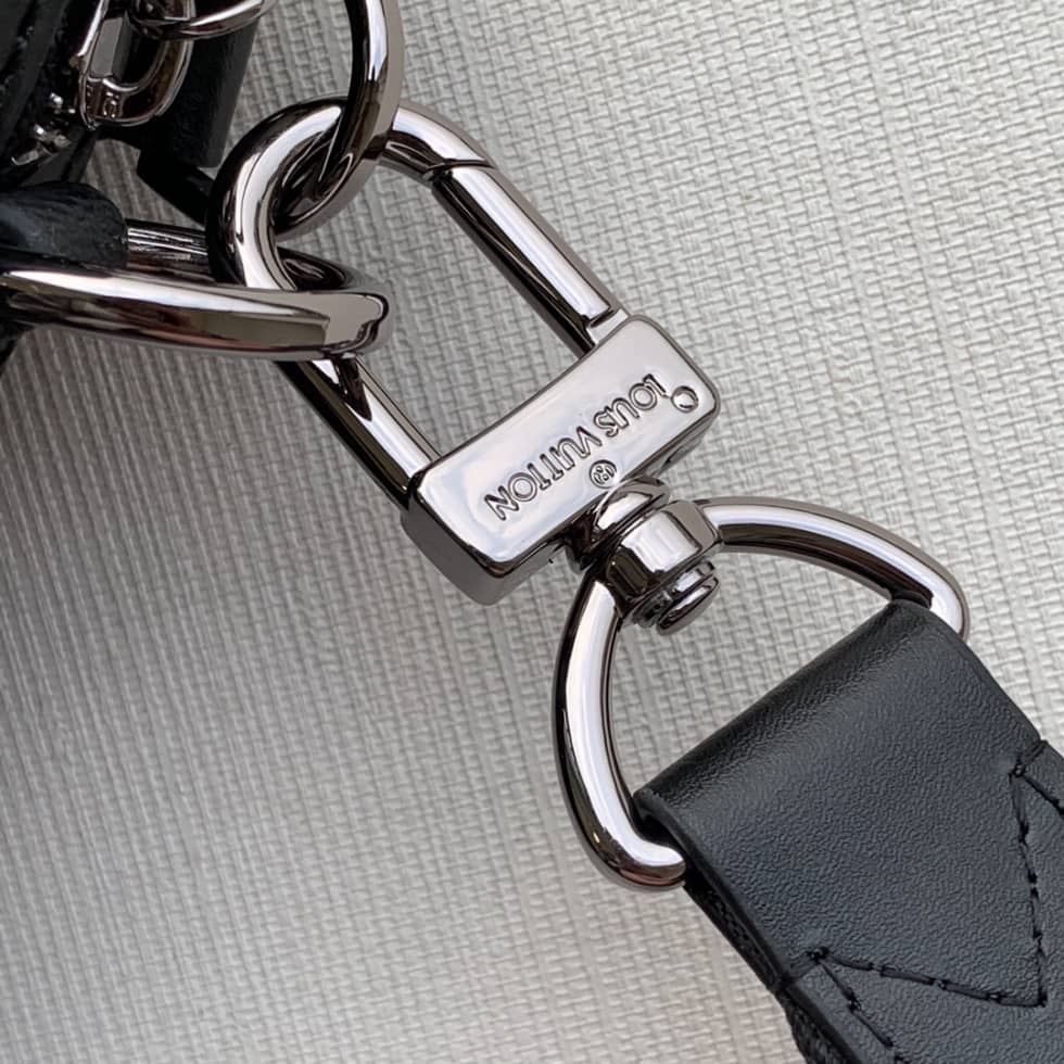 L0vis Vvtt0n x Nigo Trio Monogram Stripes Black M45965 Replica Messenger Bag