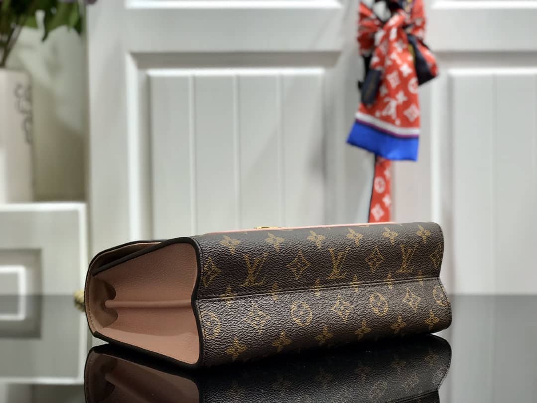 L0vis Vvtt0n Monogram Canvas Victoire Chain Bag Replica Pink M41731