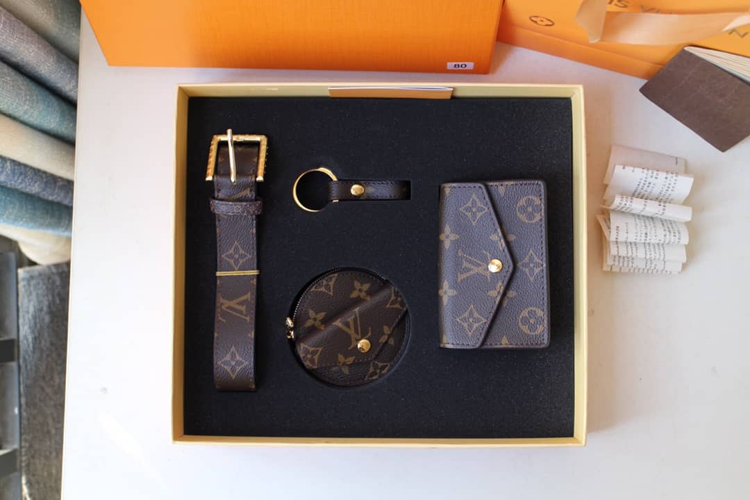 L0vis Vvtt0n Monogram Canvas Daily Multi Replica Pochette 30mm Belt Brown M0236U