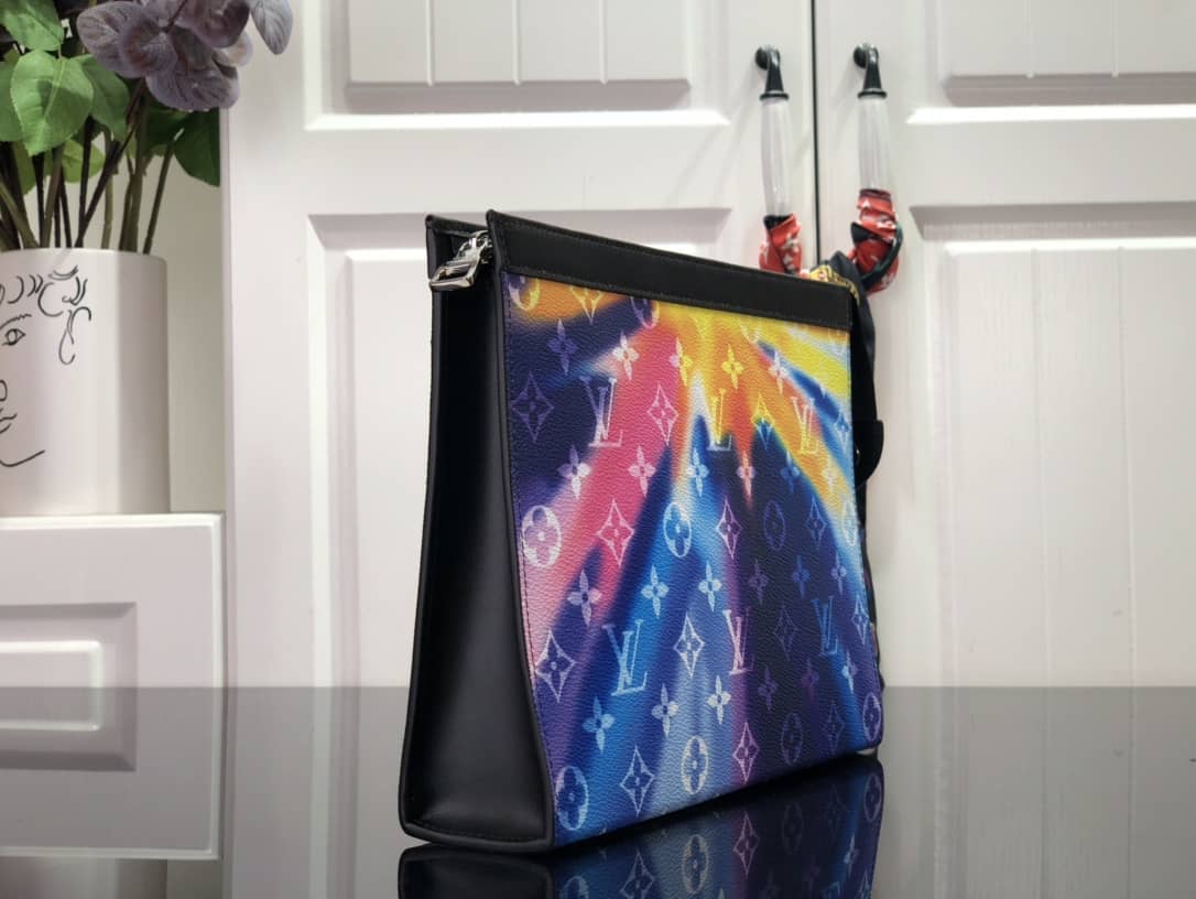 L0vis Vvtt0n Sunset Monogram Multicolor Voyage Replica Pochette Blue M45941