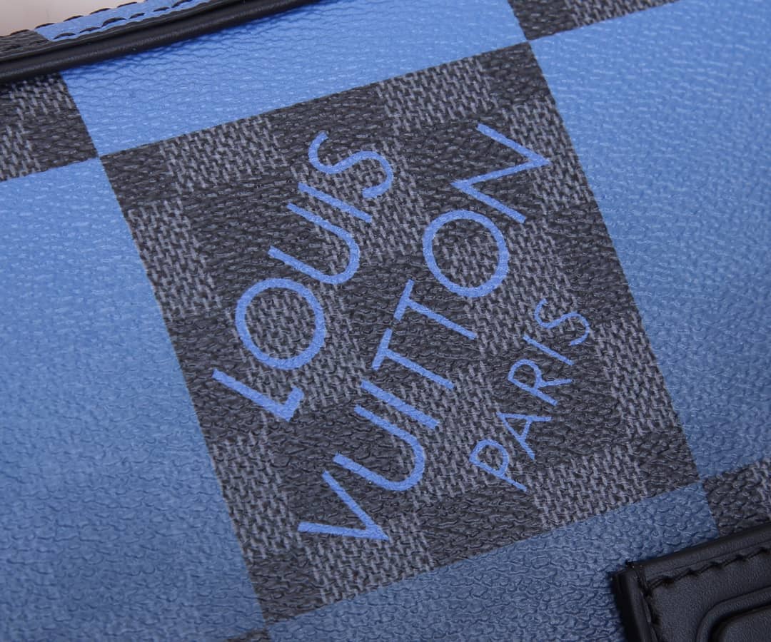 L0vis Vvtt0n Alpha Damier Graphite Giant Messenger Bag Replica Blue N40408