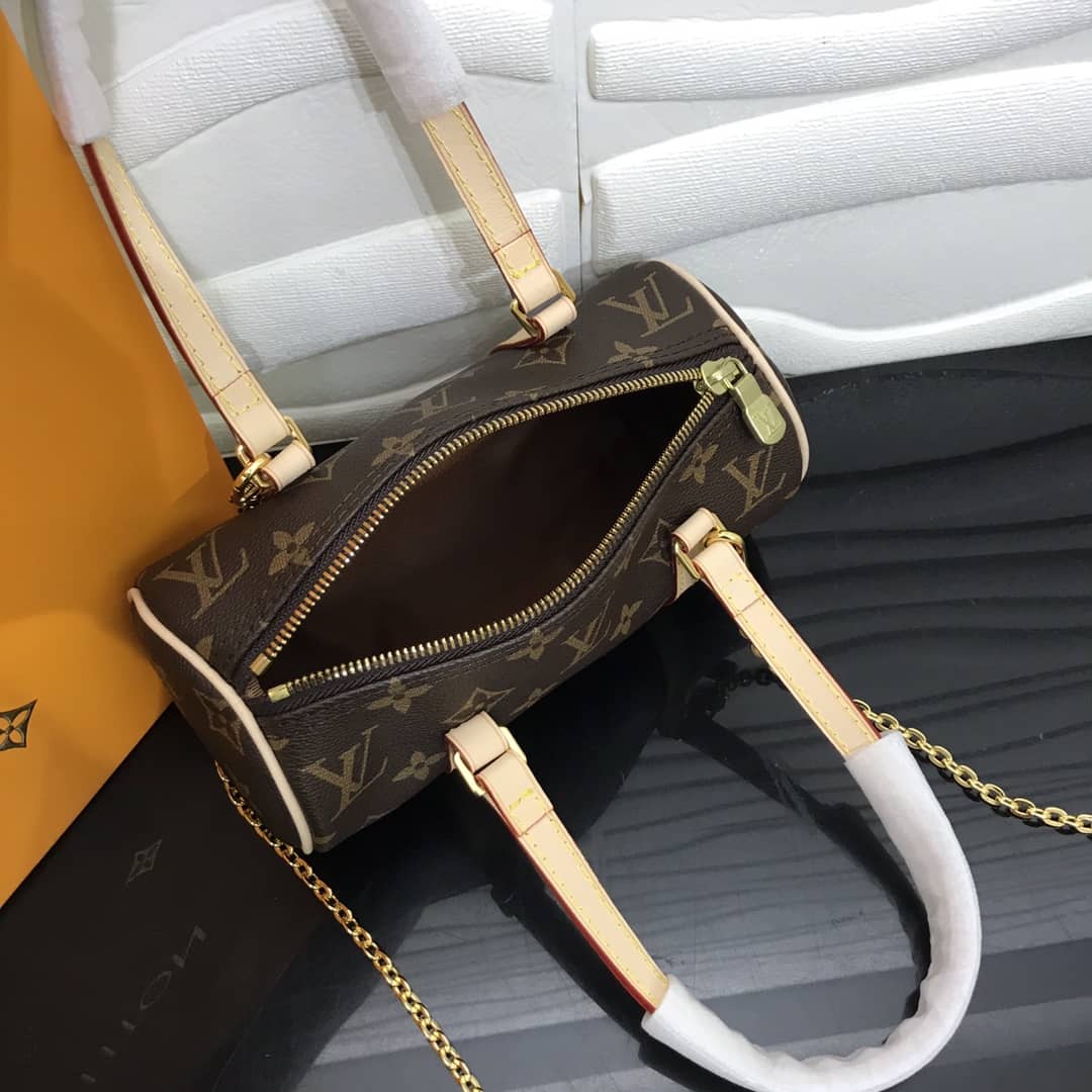 L0vis Vvtt0n Papillon NM Monogram Canvas Replica Handbag