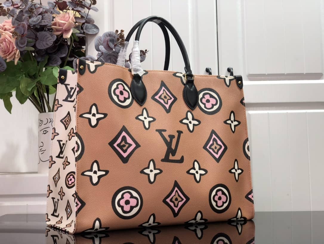 L0vis Vvtt0n Onthego GM Hobo Replica Pink M45815