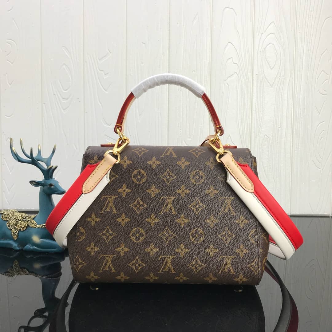 L0vis Vvtt0n Cluny BB Monogram Canvas Shoulder Handbag Replica Red M42738