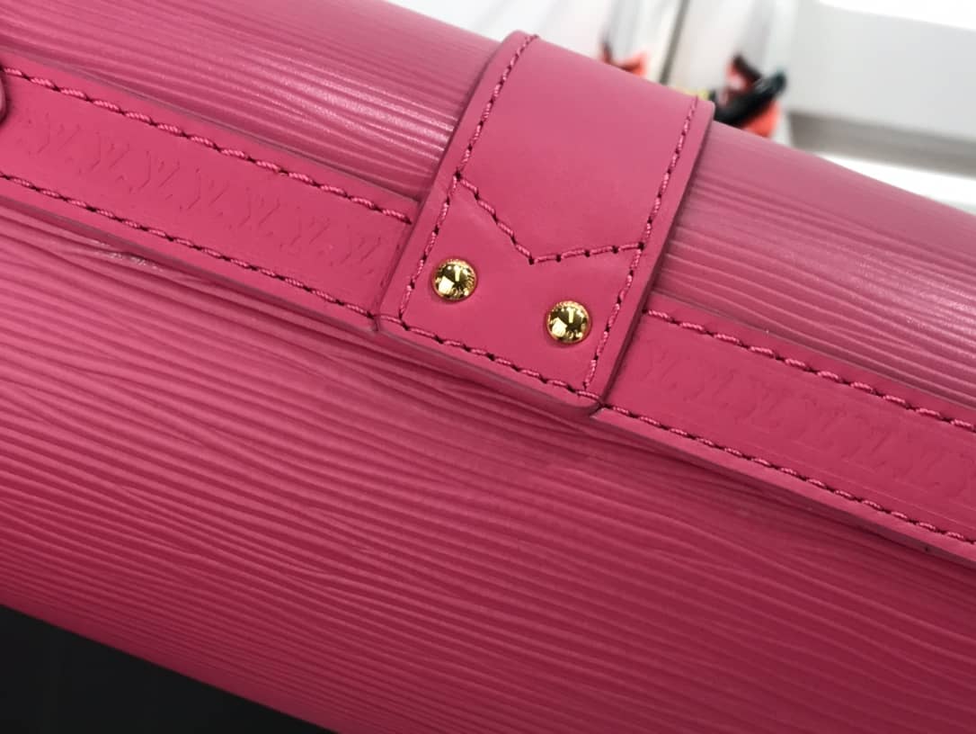 L0vis Vvtt0n Papillon Trunk Monogram Chain Replica Crossbody Bag Pink M57836