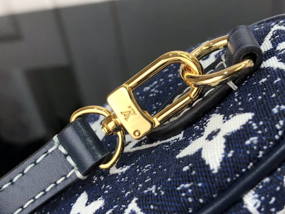 L0vis Vvtt0n Nano Speedy Denim Leather M81168 Replica Crossbody Bag