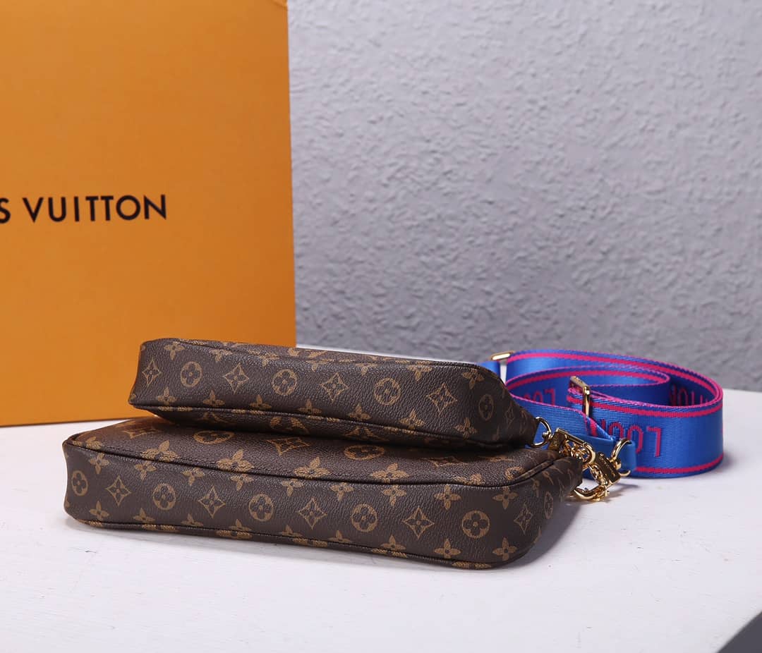 L0vis Vvtt0n Multi Pochette Accessoires Replica Crossbody Bag Blue M44840