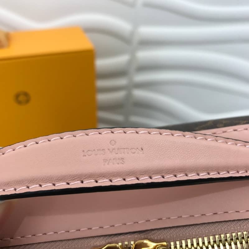 L0vis Vvtt0n Saintonge Monogram Canvas Replica Shoulder Bag Pink M43557