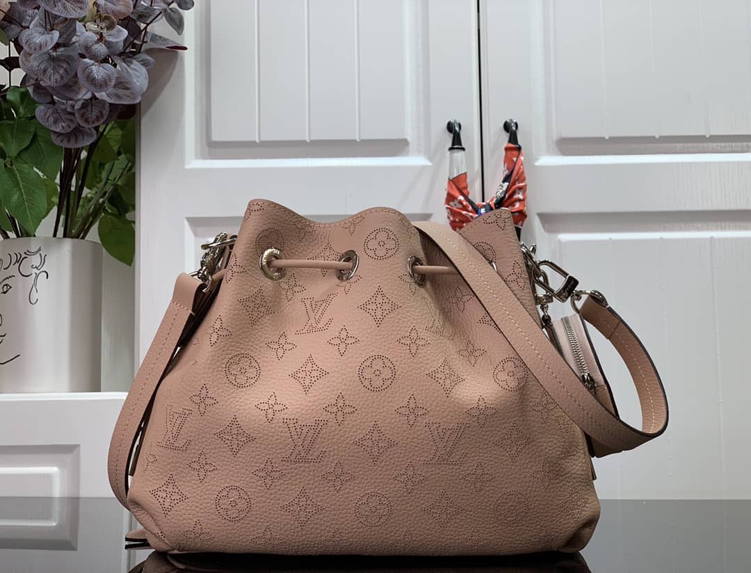 L0vis Vvtt0n Bella Mahina Magnolia Leather Replica Bag M57068 Pink