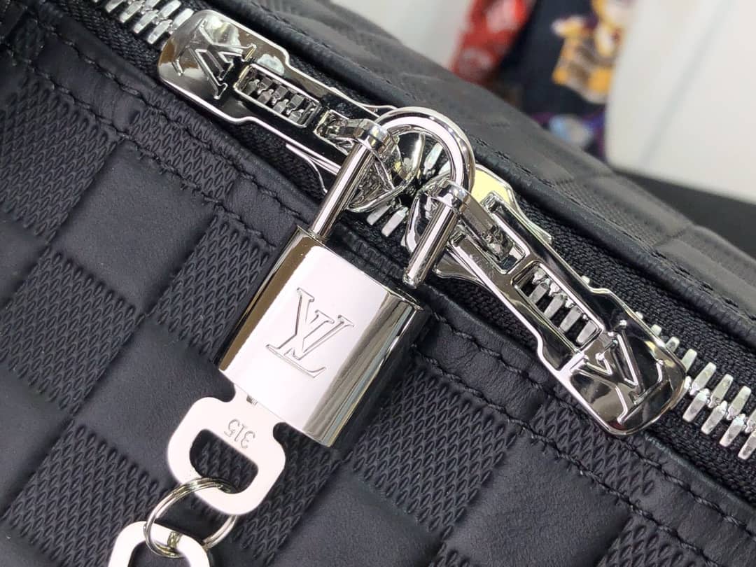 L0vis Vvtt0n Keepall Bandouliere 45 Damier Amphini Boston Leather Bag Replica N41145