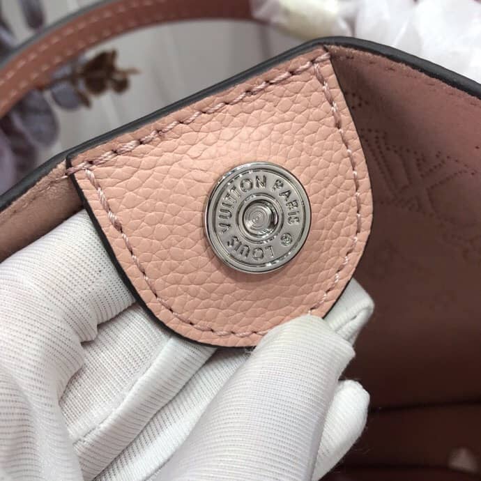 L0vis Vvtt0n Mahina Hina PM Leather Tote Replica Pink M54353