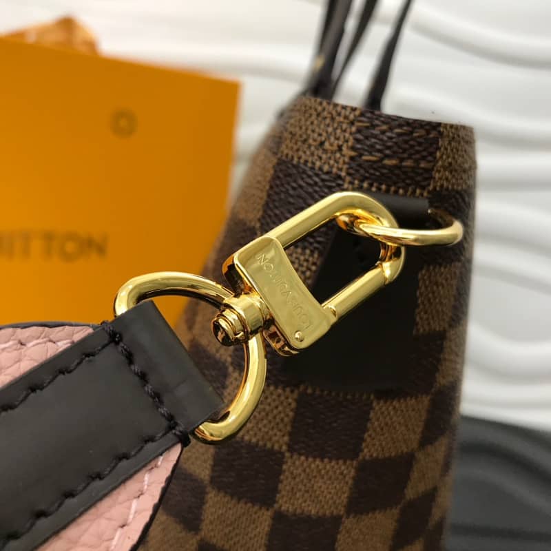 L0vis Vvtt0n Jersey Damier Ebene Canvas Magnolia Pink Bag Replica N44041