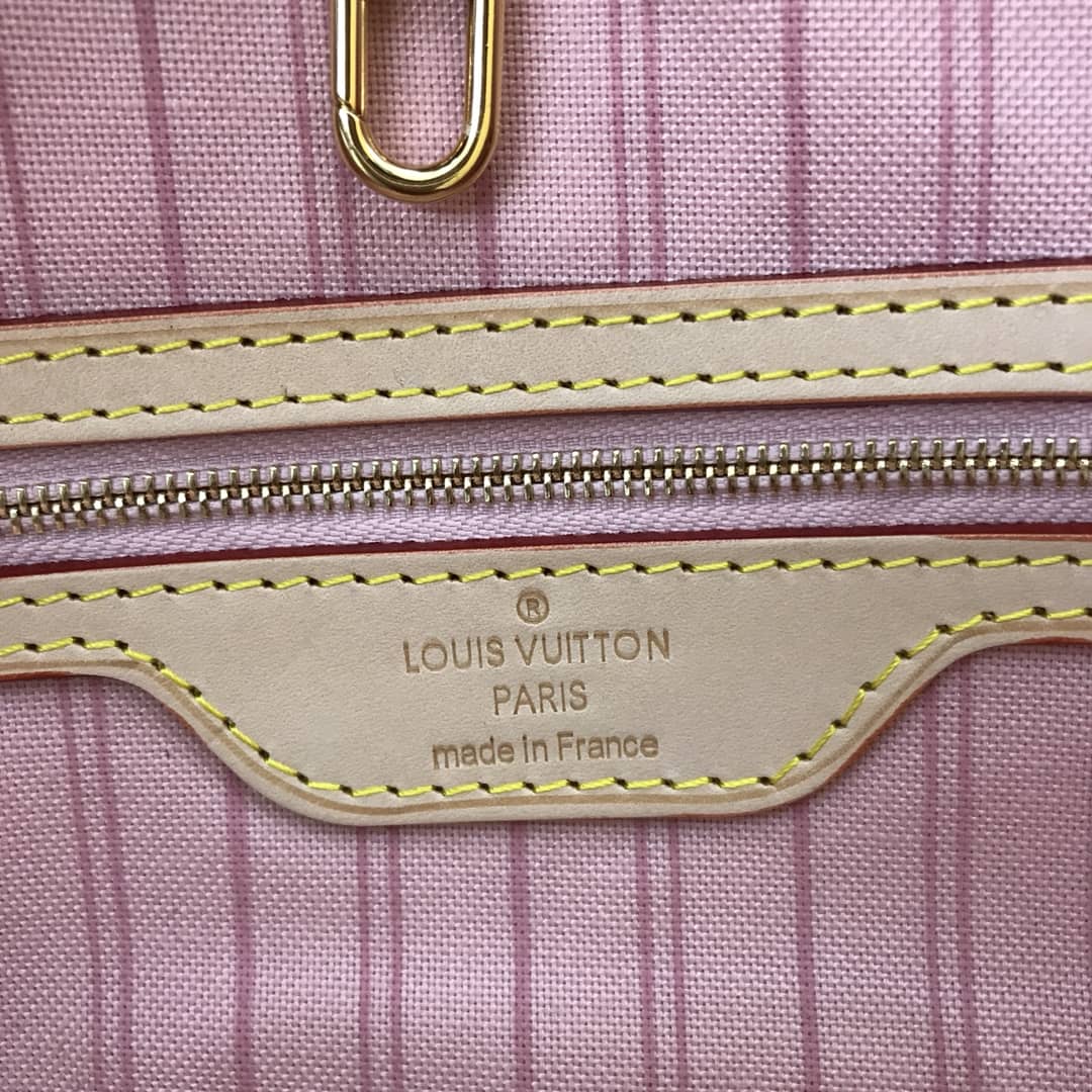 L0vis Vvtt0n Neverfull Dupe MM Damier Azur Bag N40995