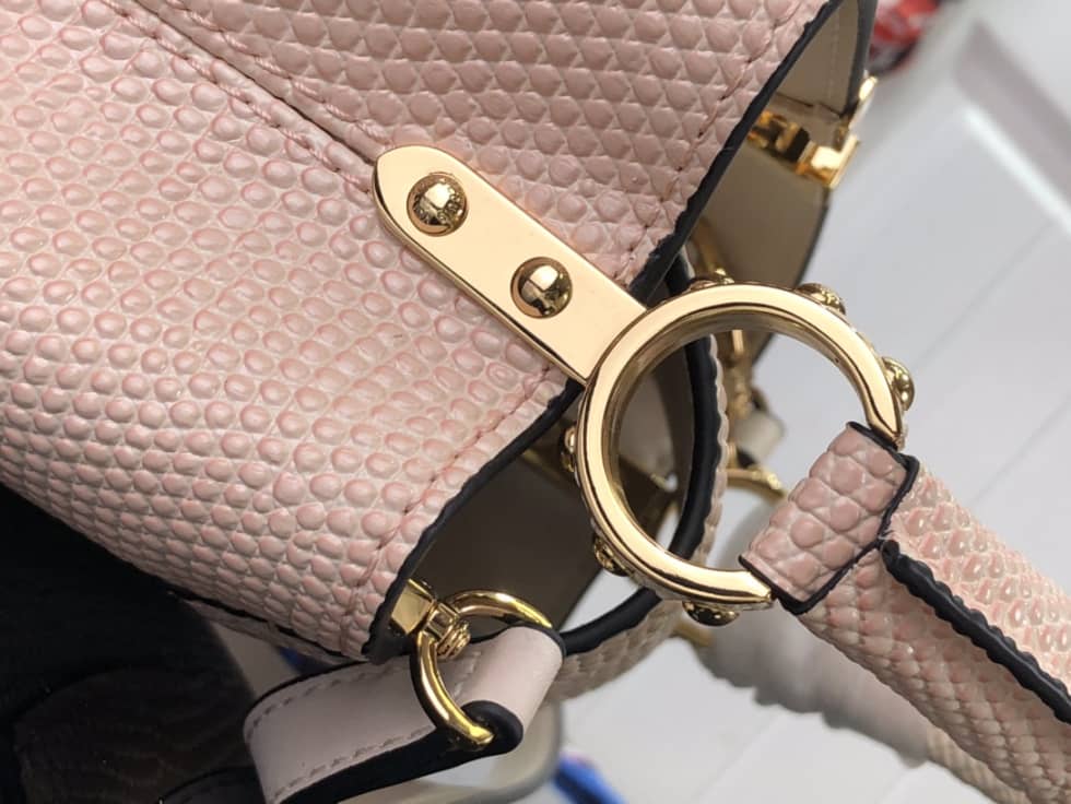 L0vis Vvtt0n Capucines Mini Collection Pink N98093 Replica Shoulder Bag