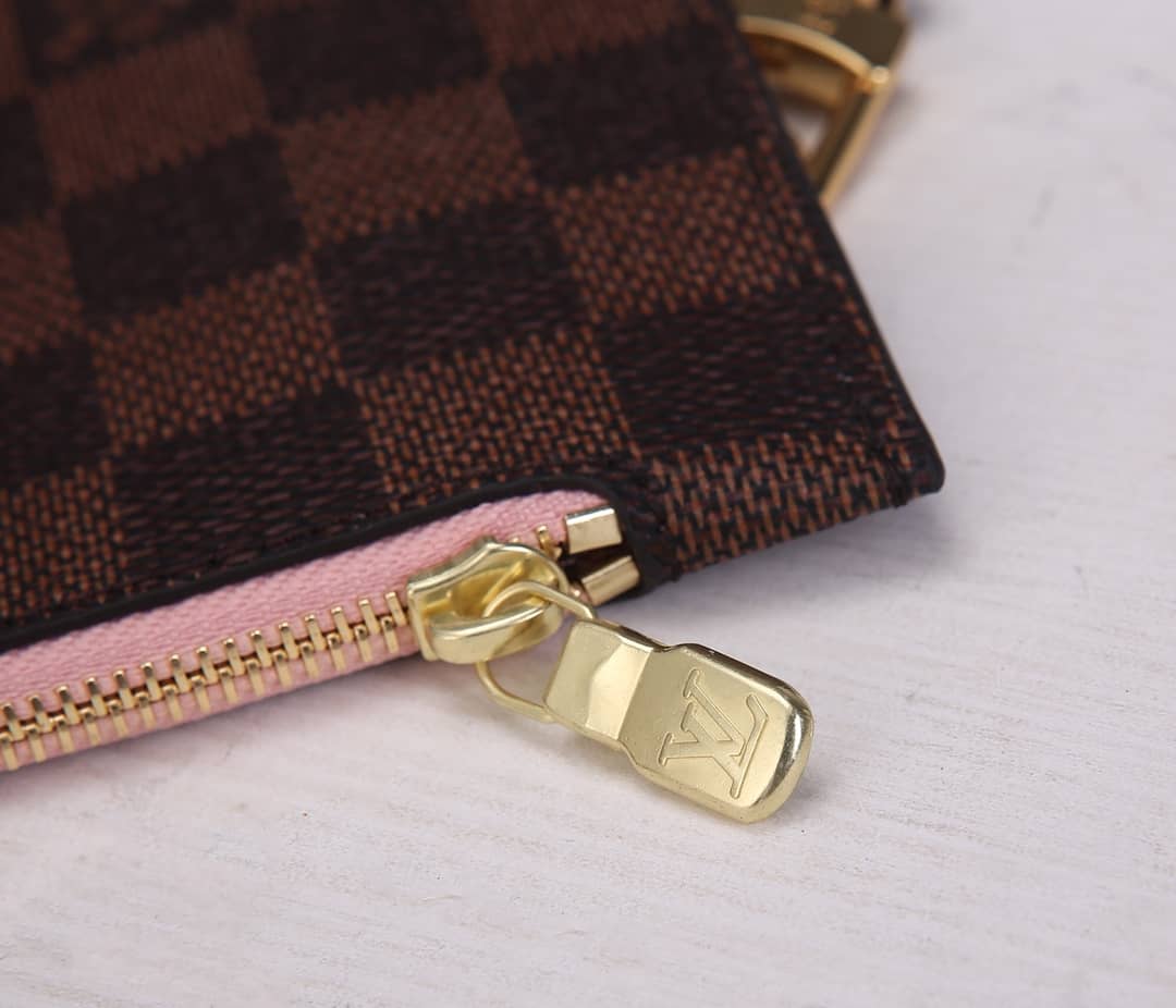 L0vis Vvtt0n Neverfull MM Damier Ebene Tote Replica Pink N41358