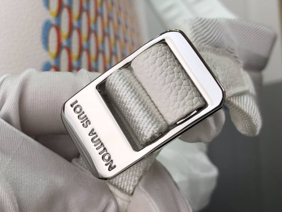 LV Backpack Replica Racer Damier Spray White M20664