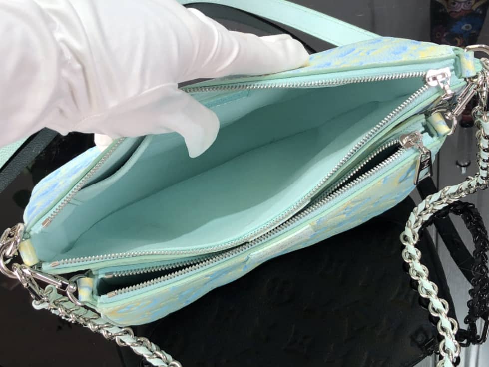 L0vis Vvtt0n Multi Pochette Accessoires Water Green M46180 Replica