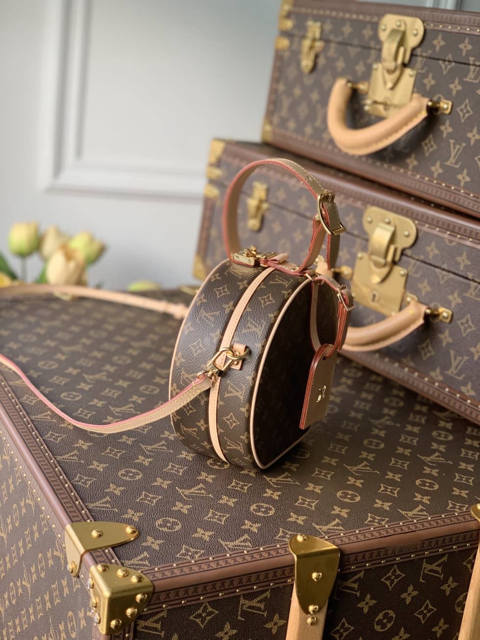 L0vis Vvtt0n Monogram Petite Boite Chapeau PM M43514 Replica Crossbody Bag