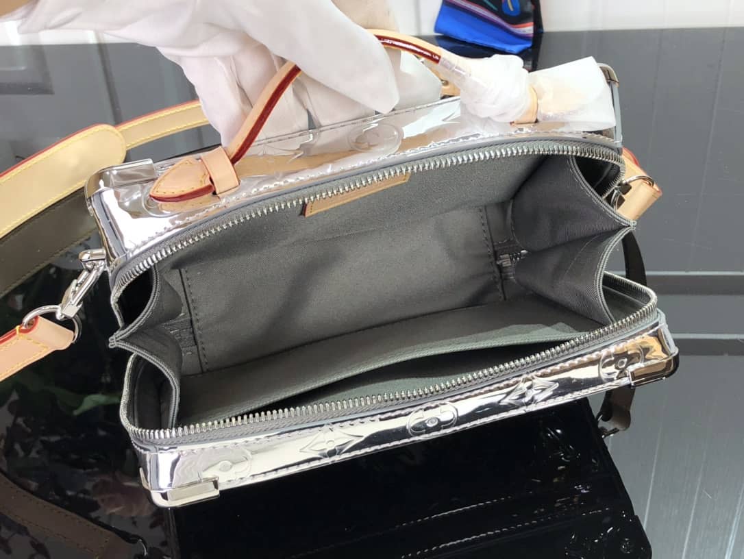 L0vis Vvtt0n Mirror Handle Trunk Replica Shoulder Crossbody Bag