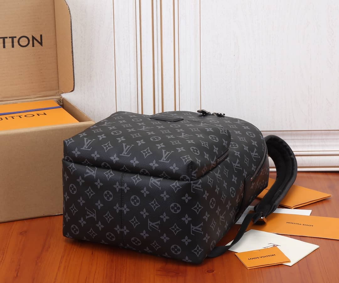 LV Backpack Replica Discovery Backpack PM Monogram Eclipse Canvas M43186