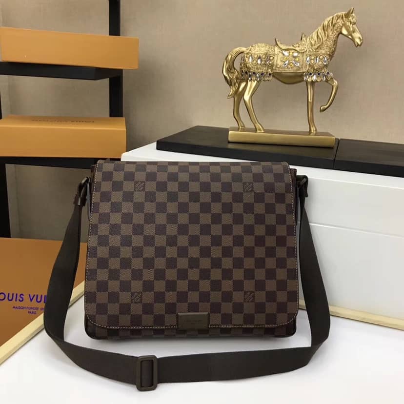 L0vis Vvtt0n District MM Mens Genuine Leather Replica Shoulder Bag N41212