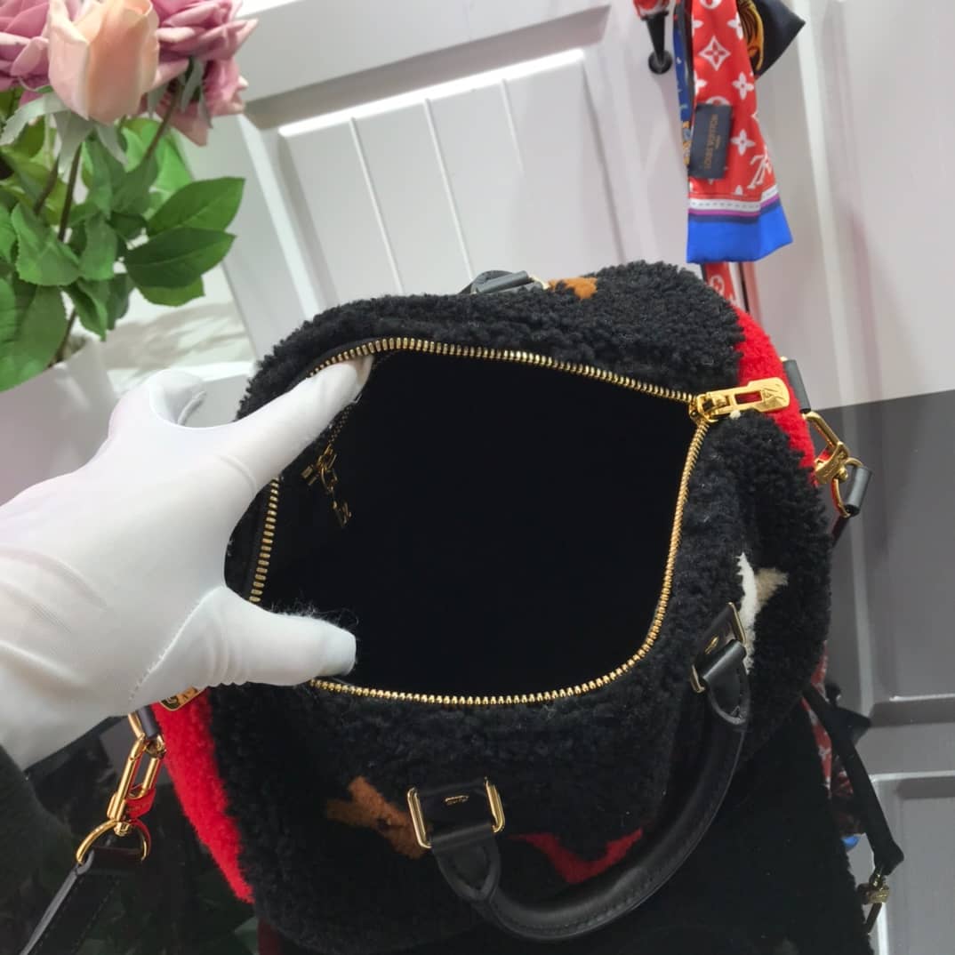 L0vis Vvtt0n Replica Bags Speedy 25 Giant Monogram Teddy M55423