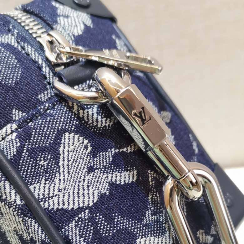 L0vis Vvtt0n Mini Soft Trunk Monogram Tapestry Canvas Replica Bag M80033