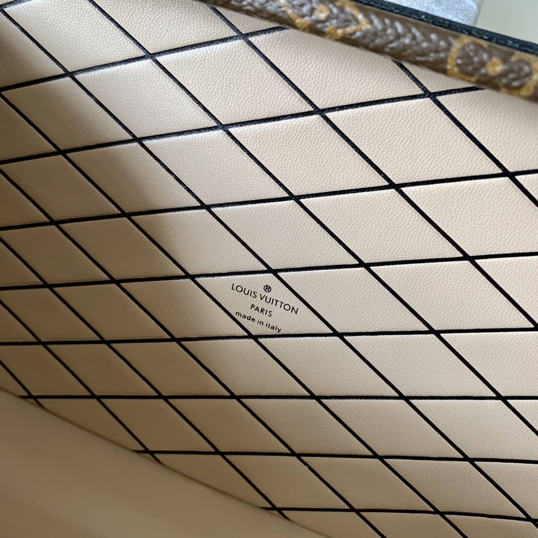L0vis Vvtt0n Petite Malle Damier Monogram Canvas Replica Box M55519