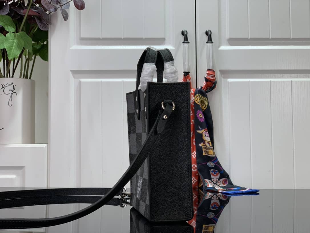 L0vis Vvtt0n Damier Checkerboard Pattern Sac Plat XS Bag Replica N60495