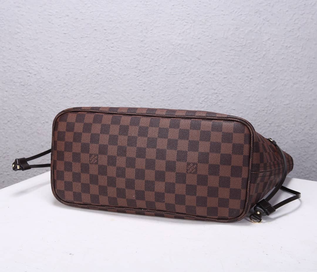 L0vis Vvtt0n Neverfull MM Damier Ebene Tote Replica Pink N41358