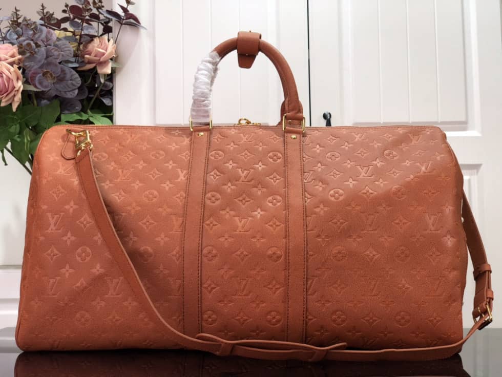 LV Duffle Bag Replica x NBA Keepall Bandouliere 55 M57973