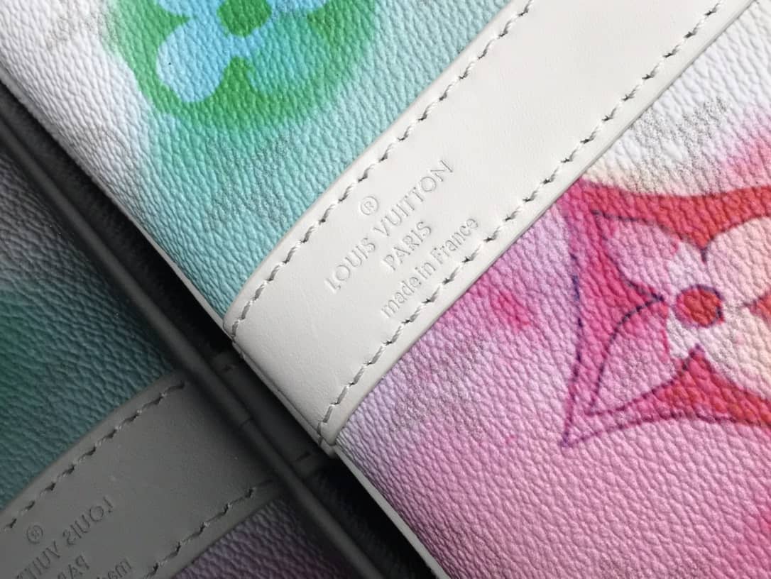 L0vis Vvtt0n Keepall Watercolor Bandouliere 50 Travel Bag Replica Colorful M45758