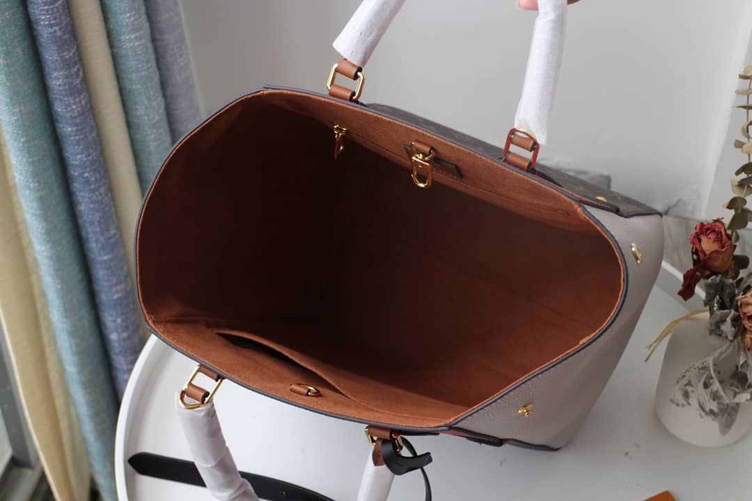 L0vis Vvtt0n Monogram Fold MM 2way Tote Replica Red M45409