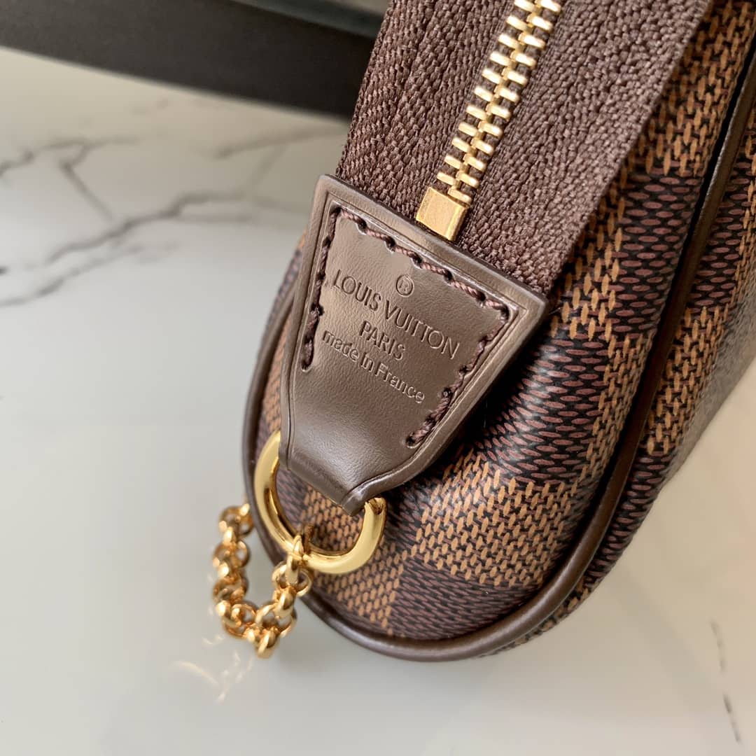 L0vis Vvtt0n Eva 2way Pouch Damier Chain Replica Bag N55213