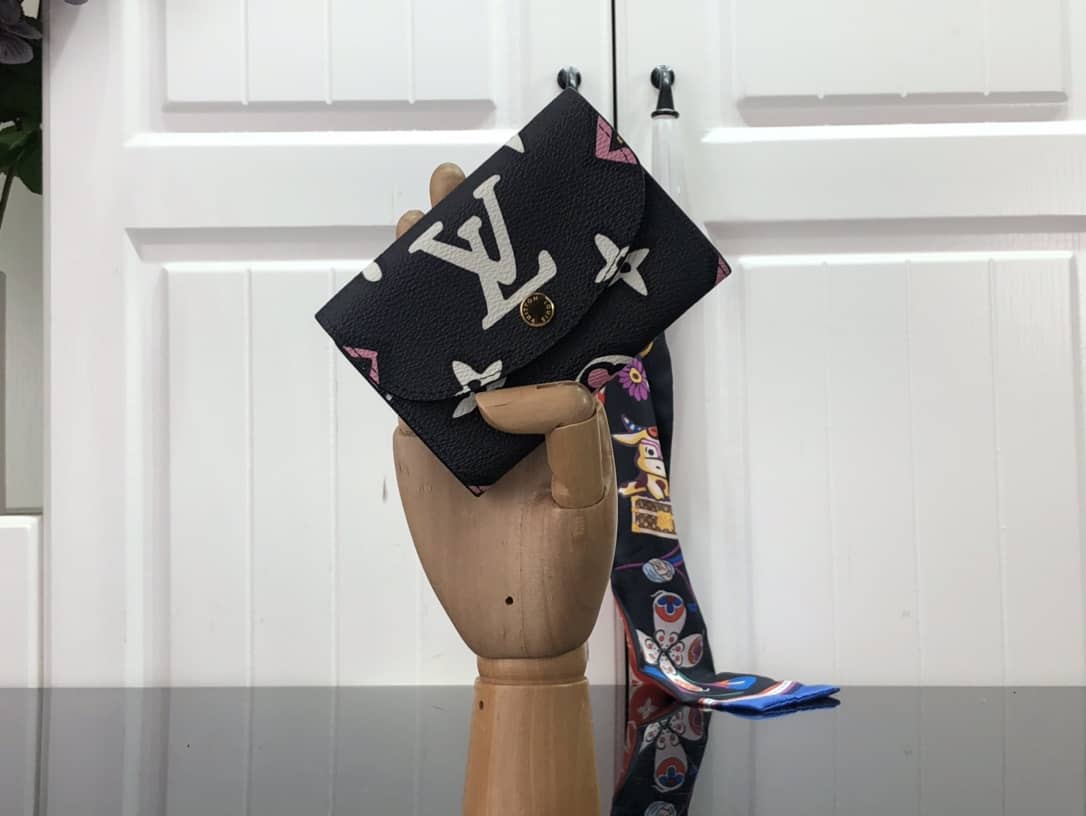 L0vis Vvtt0n Dupe Purses Monogram Rosalie Coin Porto  Black M80755