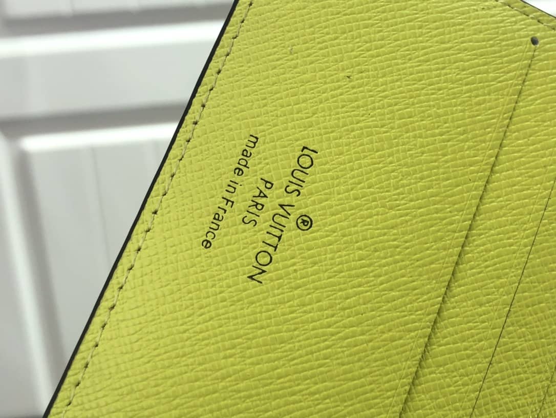 L0vis Vvtt0n Monogram Multiple Bifold Wallet Replica Yellow M80781