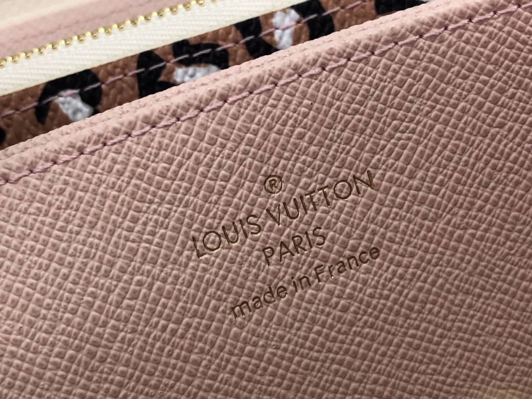 L0vis Vvtt0n Around Monogram Zippy Wallet Replica White M80683