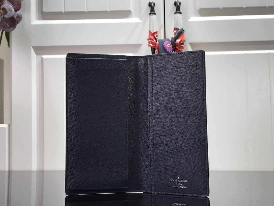 L0vis Vvtt0n Monogram Card Holder Replica On Strap Blue M80457