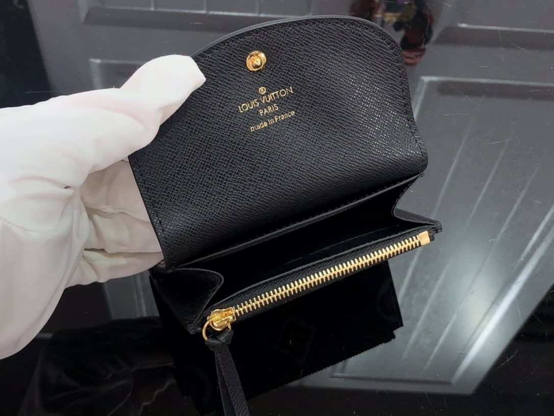 L0vis Vvtt0n Dupe Purses Monogram Rosalie Coin Porto  Black M80755